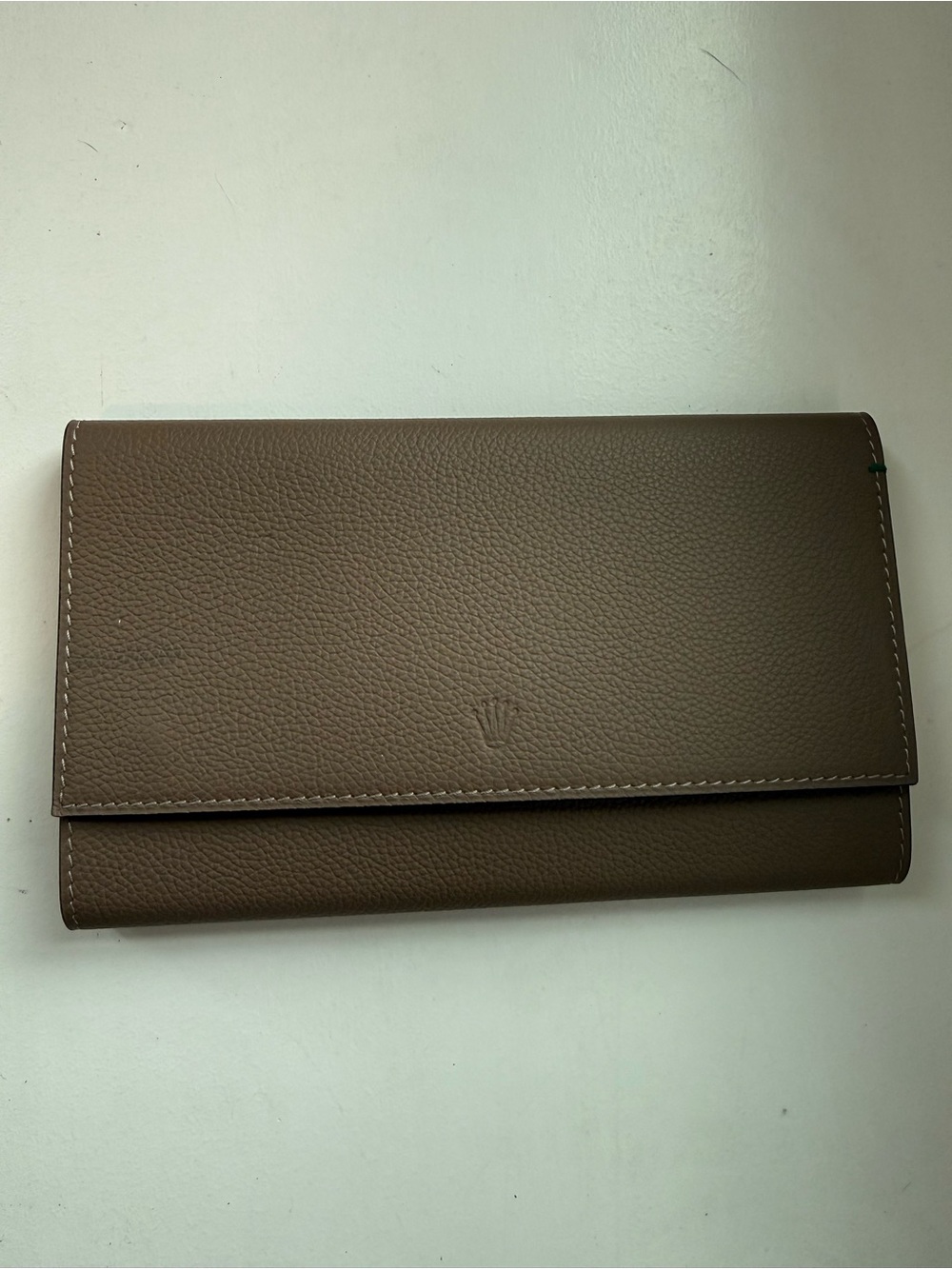 Rolex Brown Leather Travel Wallet (New/Unused)
